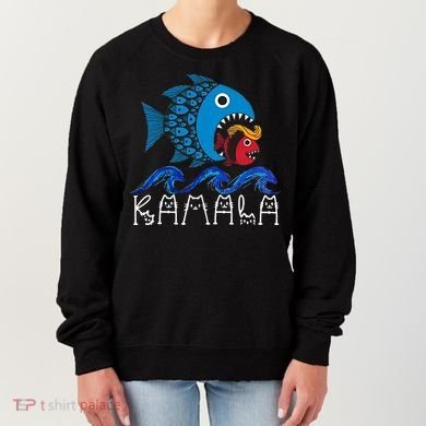 Kamala Fish Eat Fish Women's Sweatshirt