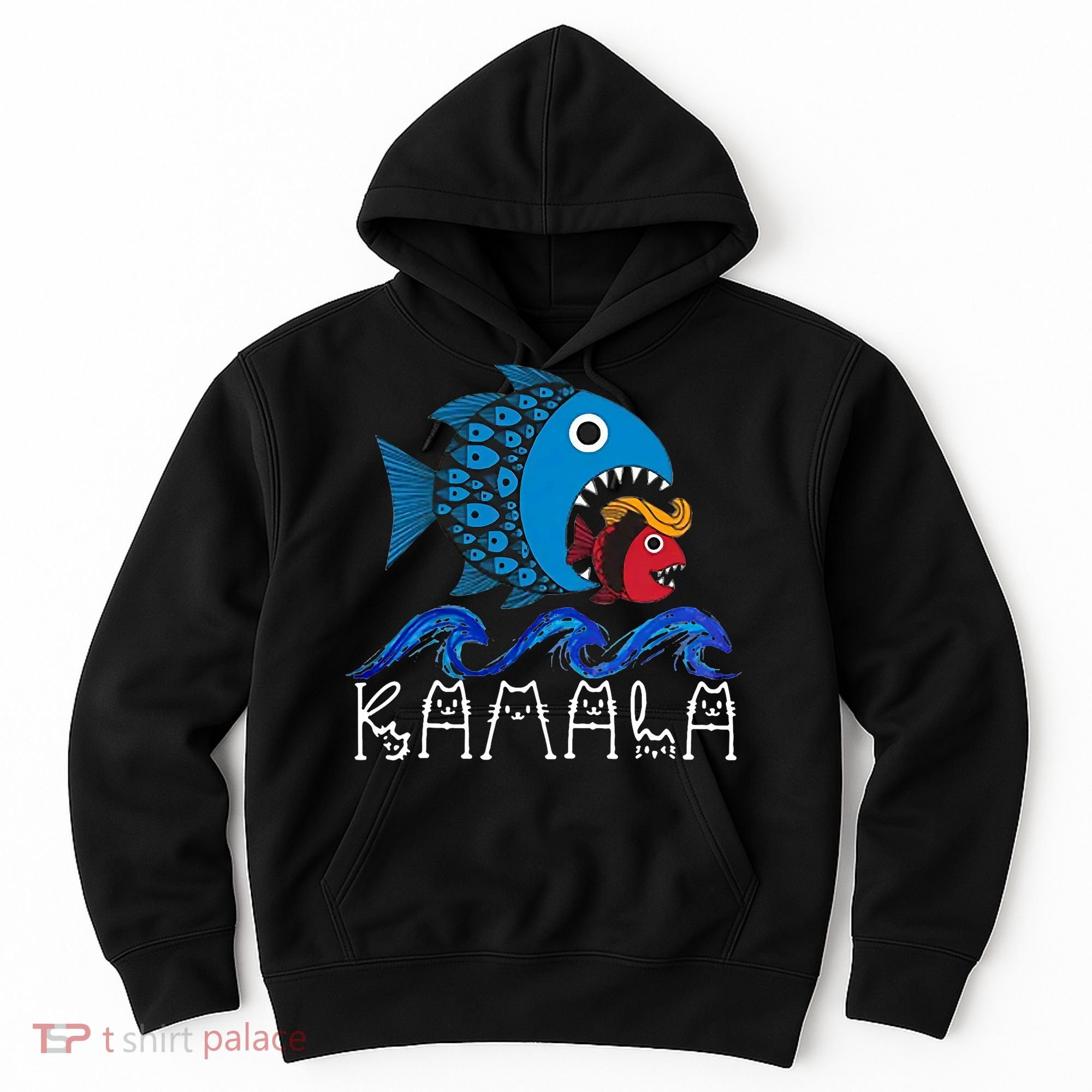 Kamala Fish Eat Fish Hoodie