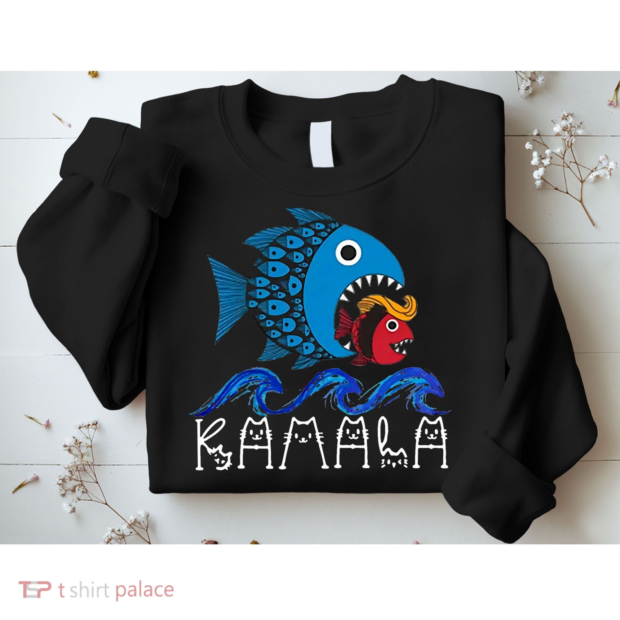 Kamala Fish Eat Fish Sweatshirt