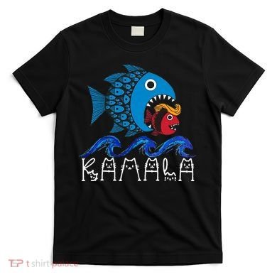 Kamala Fish Eat Fish T-Shirt