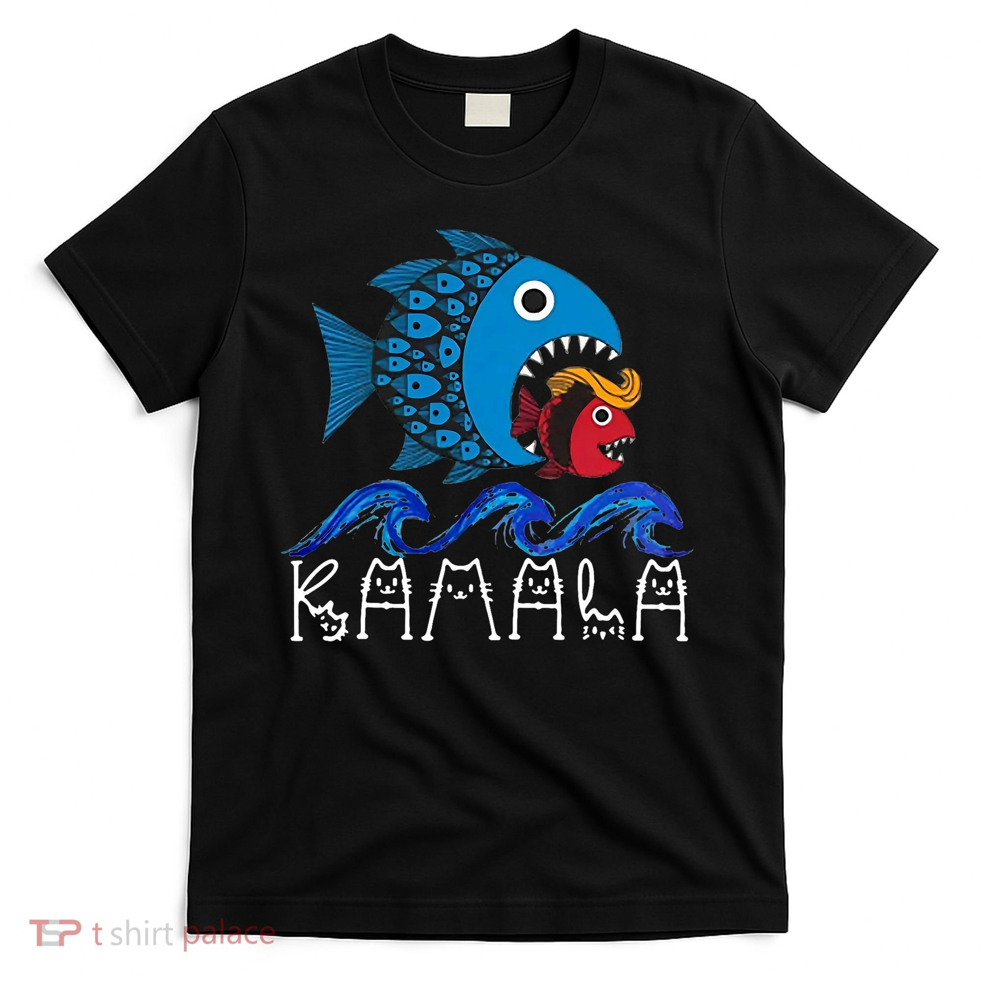 Kamala Fish Eat Fish T-Shirt