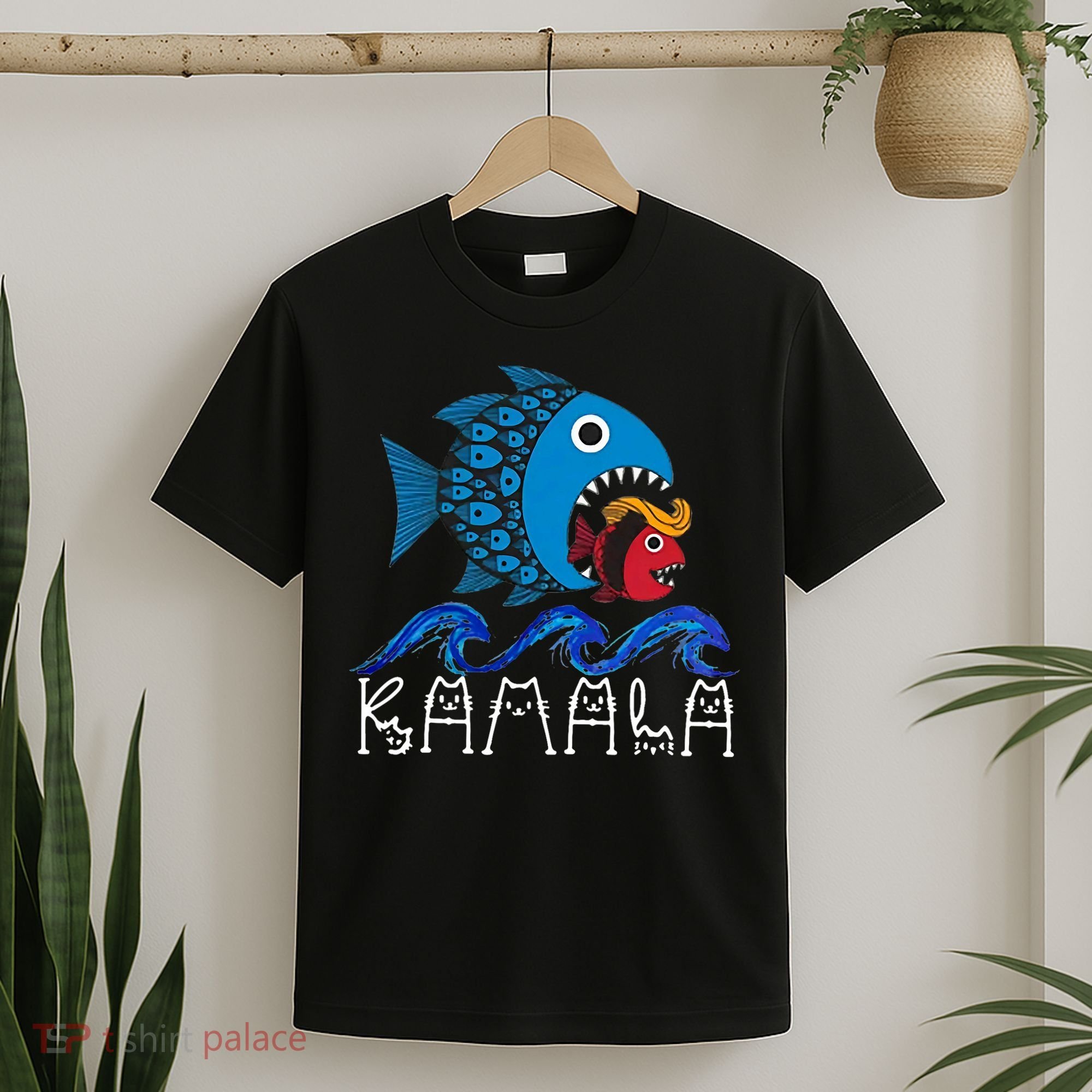 Kamala Fish Eat Fish T-Shirt