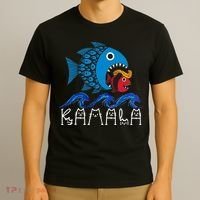Kamala Fish Eat Fish T-Shirt thumb 3