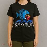 Kamala Fish Eat Fish T-Shirt thumb 4