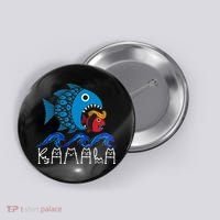 Kamala Fish Eat Fish Button thumb 0