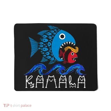 Kamala Fish Eat Fish Mousepad