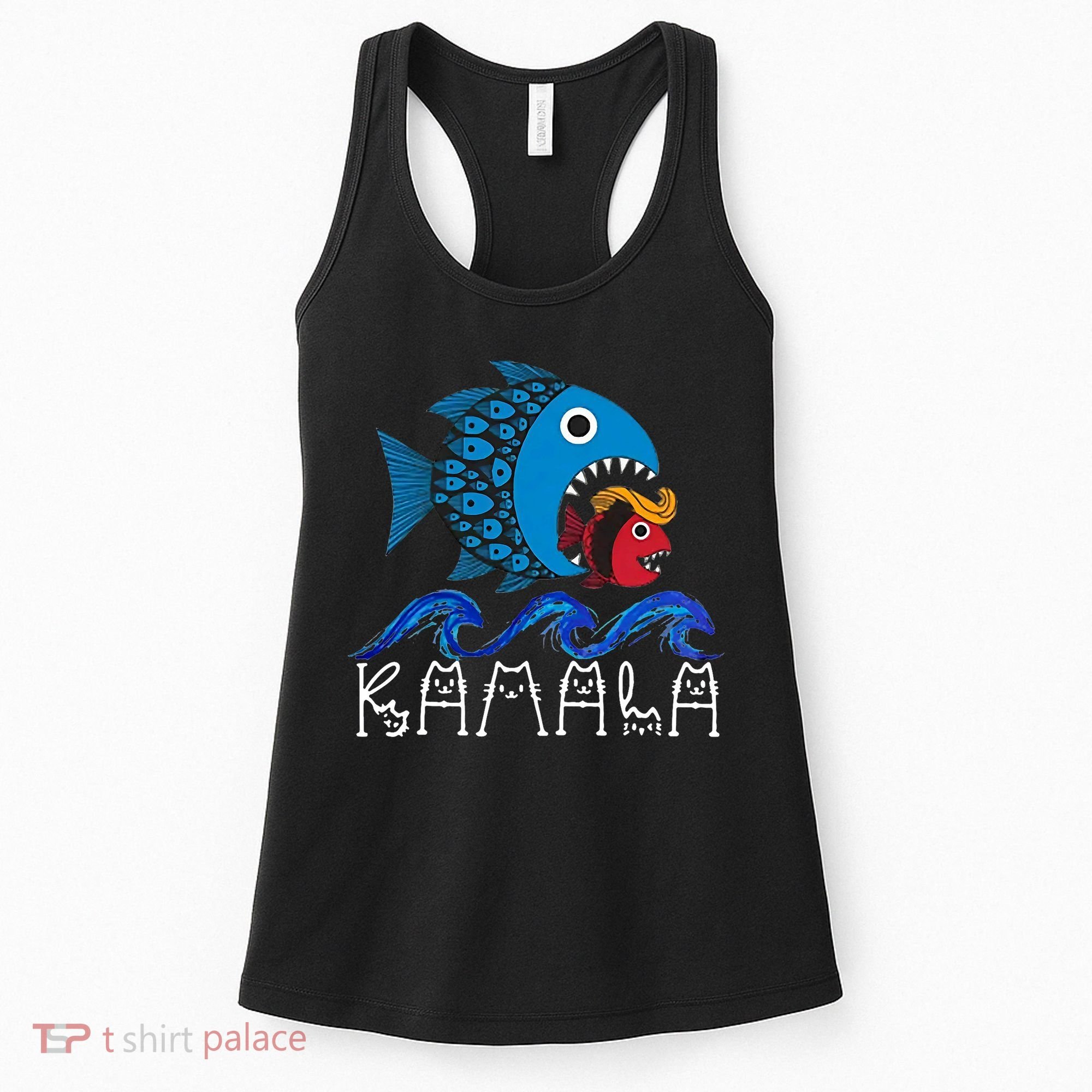 Kamala Fish Eat Fish Women's Tank Top