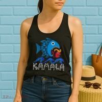 Kamala Fish Eat Fish Women's Tank Top thumb 2