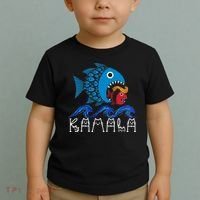 Kamala Fish Eat Fish Toddler T-Shirt thumb 2