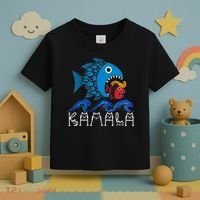 Kamala Fish Eat Fish Toddler T-Shirt thumb 3
