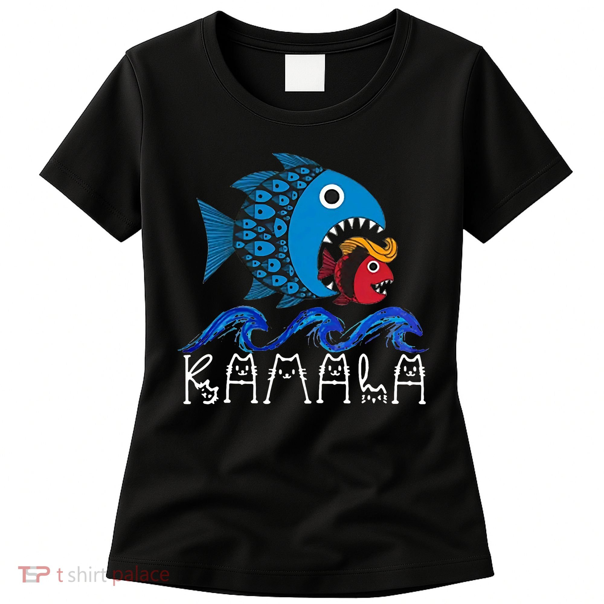 Kamala Fish Eat Fish Women's T-Shirt