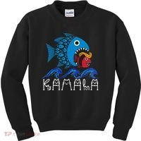 Kamala Fish Eat Fish Kids Sweatshirt thumb 0
