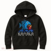 Kamala Fish Eat Fish Kids Hoodie thumb 0