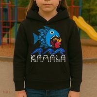 Kamala Fish Eat Fish Kids Hoodie thumb 3