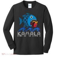 Kamala Fish Eat Fish Kids Long Sleeve Shirt thumb 0