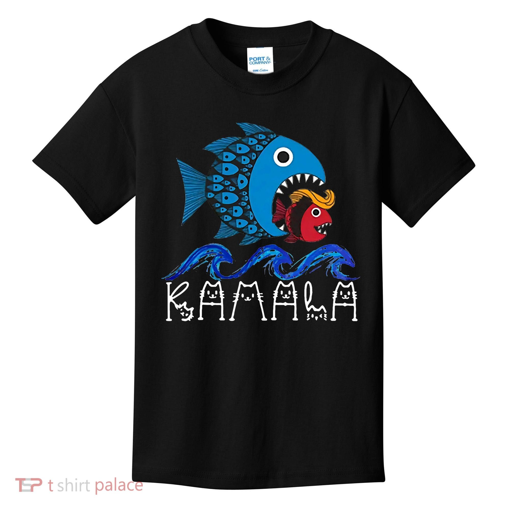 Kamala Fish Eat Fish Kids T-Shirt