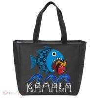Kamala Fish Eat Fish Tote Bag thumb 0
