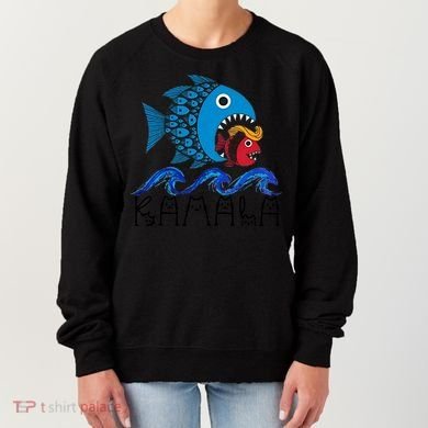 Kamala Fish Eat Fish Women's Sweatshirt