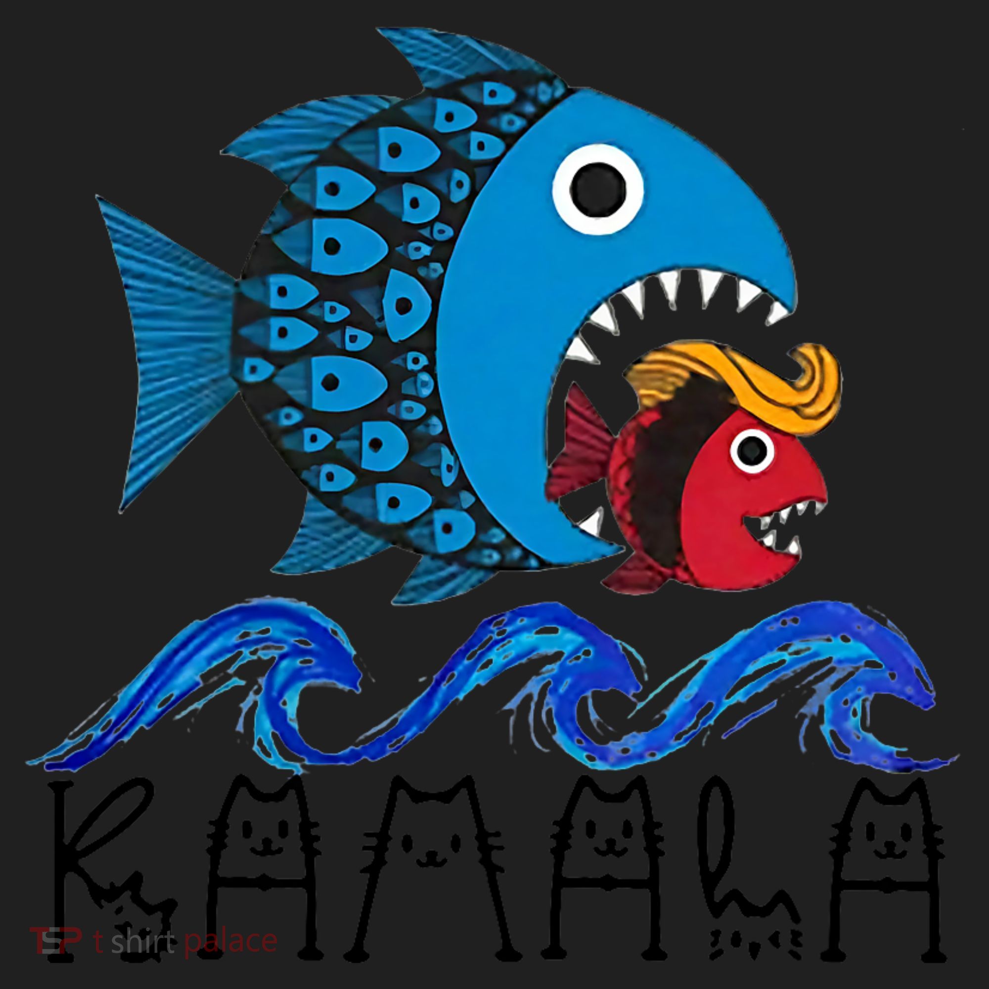 Kamala Fish Eat Fish Women's Sweatshirt