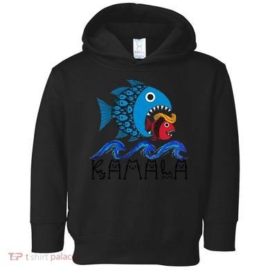 Kamala Fish Eat Fish Toddler Hoodie