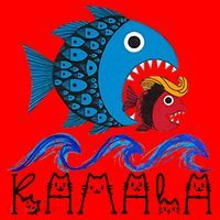 Kamala Fish Eat Fish Santa Hat thumb 1
