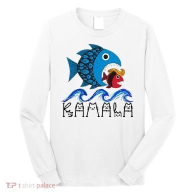 Kamala Fish Eat Fish Long Sleeve Shirt