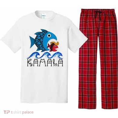 Kamala Fish Eat Fish Pajama Set