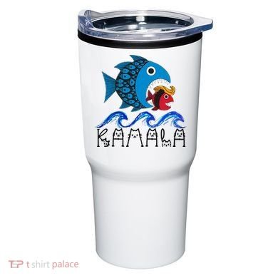 Kamala Fish Eat Fish Tumbler