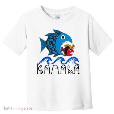 Kamala Fish Eat Fish Toddler T-Shirt