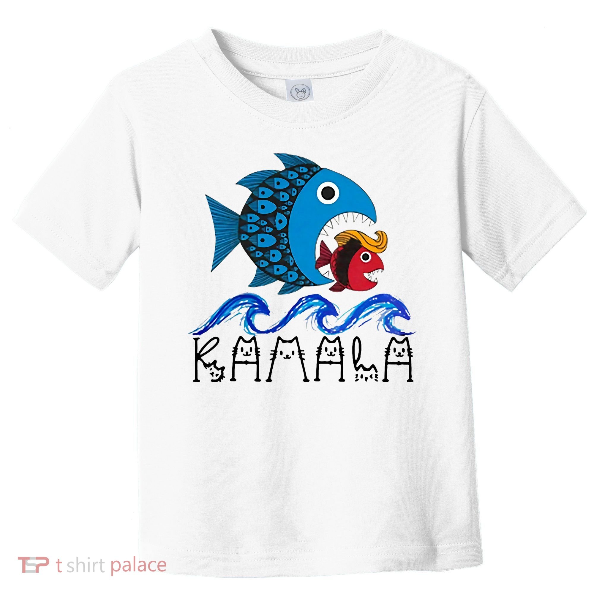 Kamala Fish Eat Fish Toddler T-Shirt