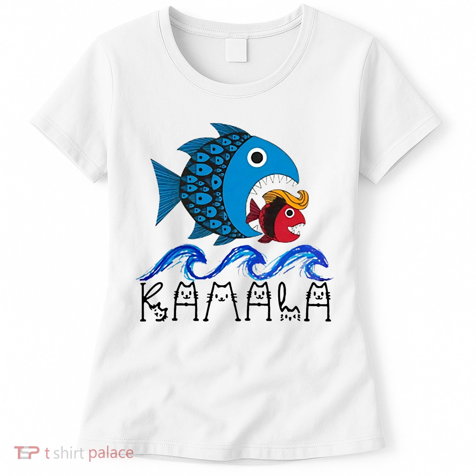 Kamala Fish Eat Fish Women's T-Shirt