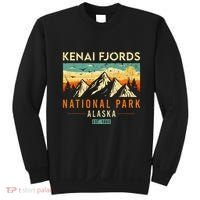 Kenai Fjords Est. 1980 Retro Alaska National Park Sweatshirt thumb 0