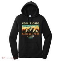 Kenai Fjords Est. 1980 Retro Alaska National Park Women's Hoodie thumb 0