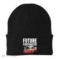 Kids Future Firefighter Fire Truck Theme Birthday Boy Beanie thumb 0