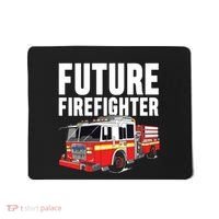 Kids Future Firefighter Fire Truck Theme Birthday Boy Mousepad thumb 0