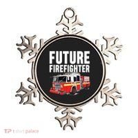 Kids Future Firefighter Fire Truck Theme Birthday Boy Ornament thumb 0