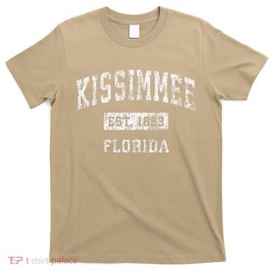 Kissimmee Florida Fl Vintage Established T-Shirt