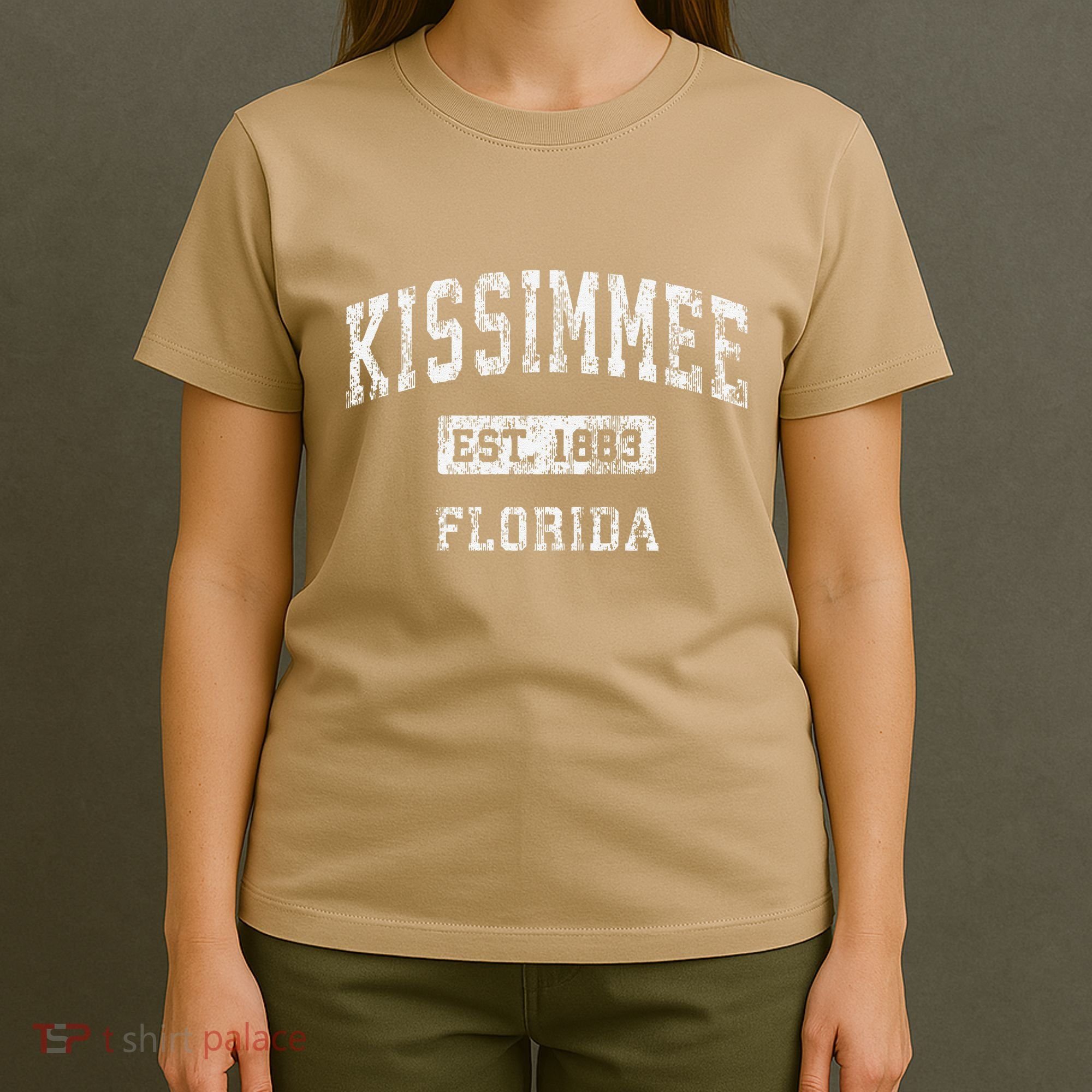 Kissimmee Florida Fl Vintage Established T-Shirt