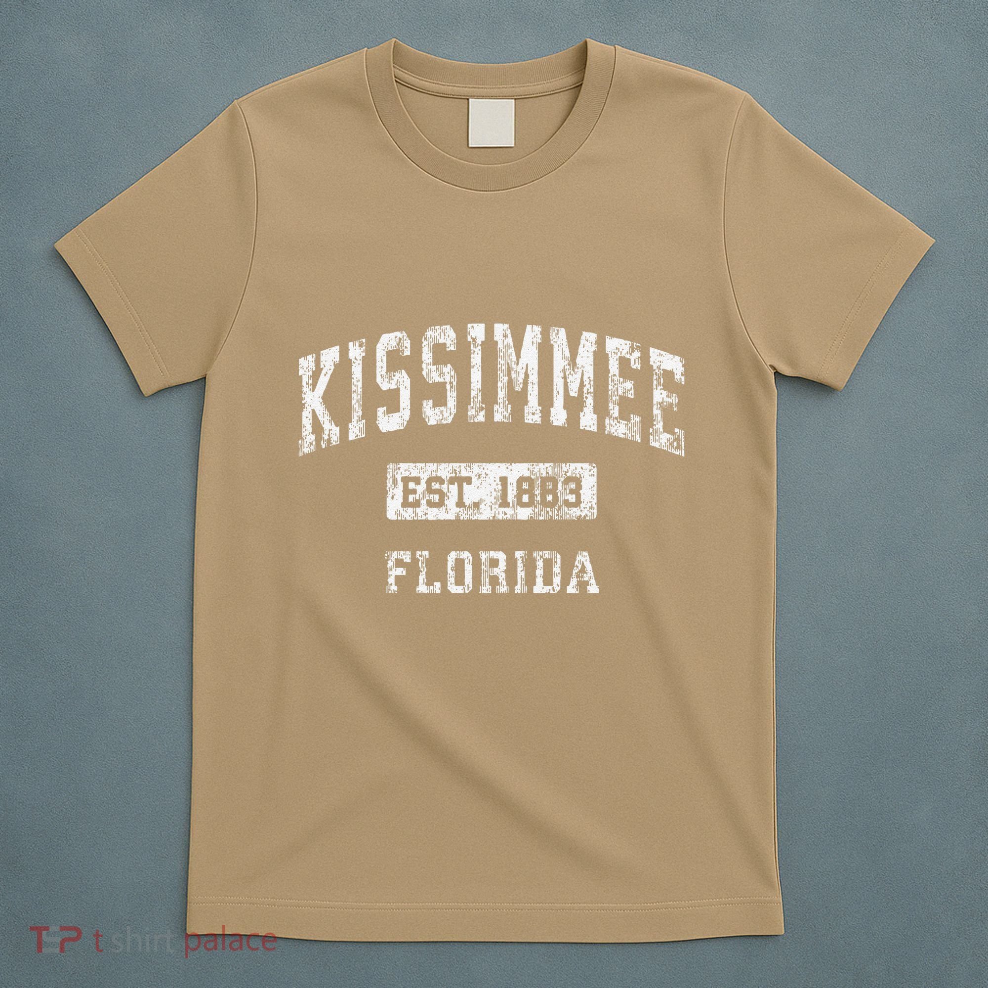 Kissimmee Florida Fl Vintage Established T-Shirt