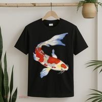 Koi Fish Funny Japanese Chinese Carp Breeder Women Gifts T-Shirt thumb 2
