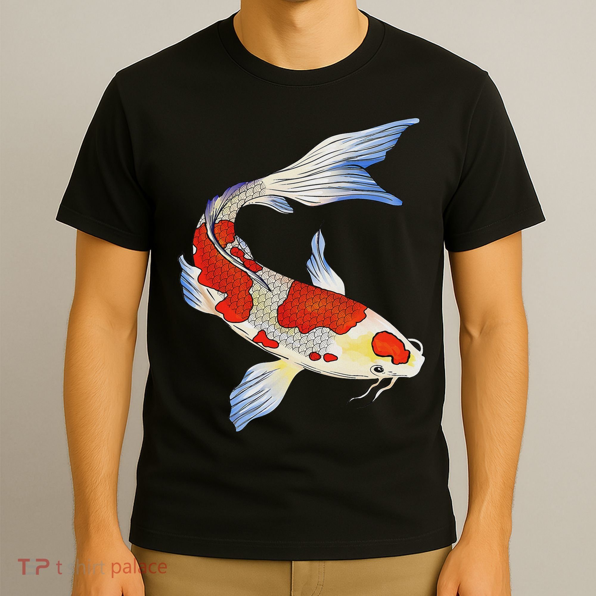 Koi Fish Funny Japanese Chinese Carp Breeder Women Gifts T-Shirt