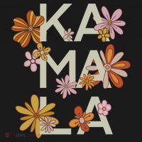 Kamala Flowers Groovy Retro Cute Gift Doggie Tank thumb 4
