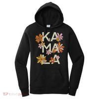 Kamala Flowers Groovy Retro Cute Gift Women's Hoodie thumb 0