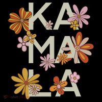 Kamala Flowers Groovy Retro Cute Gift Women's Hoodie thumb 2