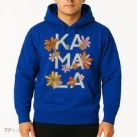 Kamala Flowers Groovy Retro Cute Gift Hoodie thumb 2