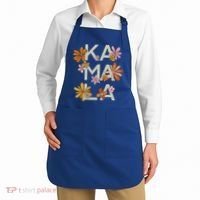 Kamala Flowers Groovy Retro Cute Gift Apron thumb 2