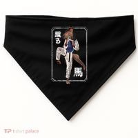 Kung Fu Horse USA-Made Doggie Bandana thumb 0