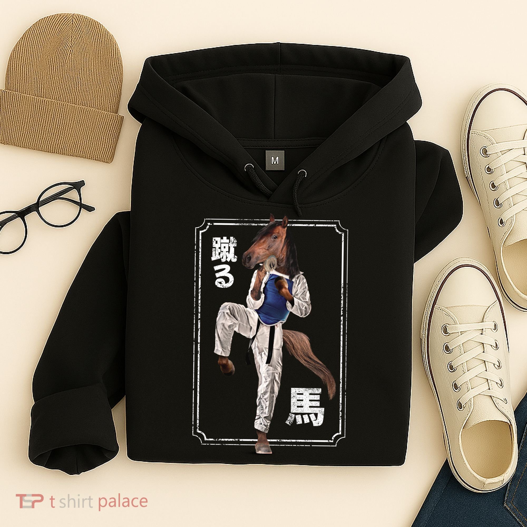 Kung Fu Horse Hoodie