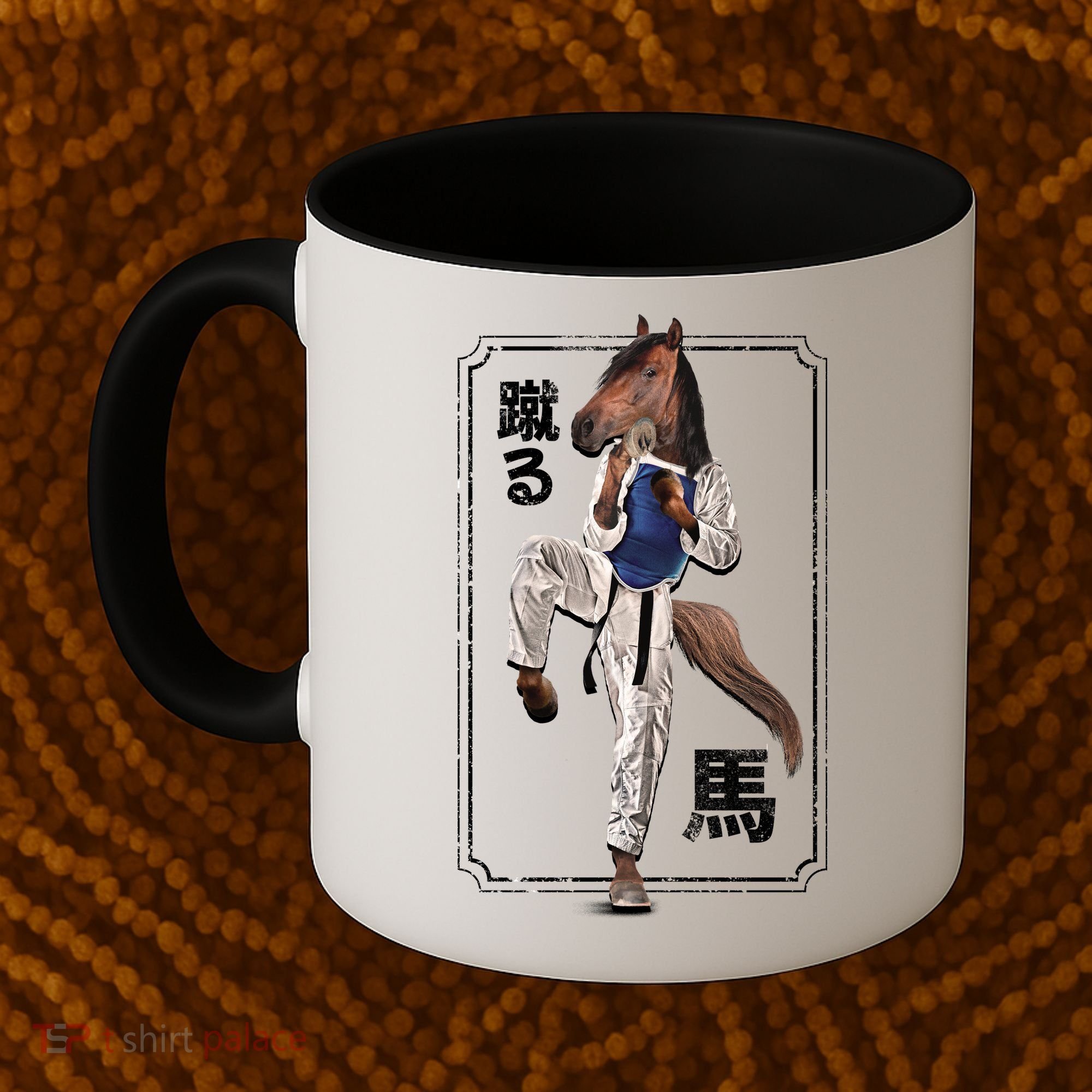 Kung Fu Horse Coffee Mug