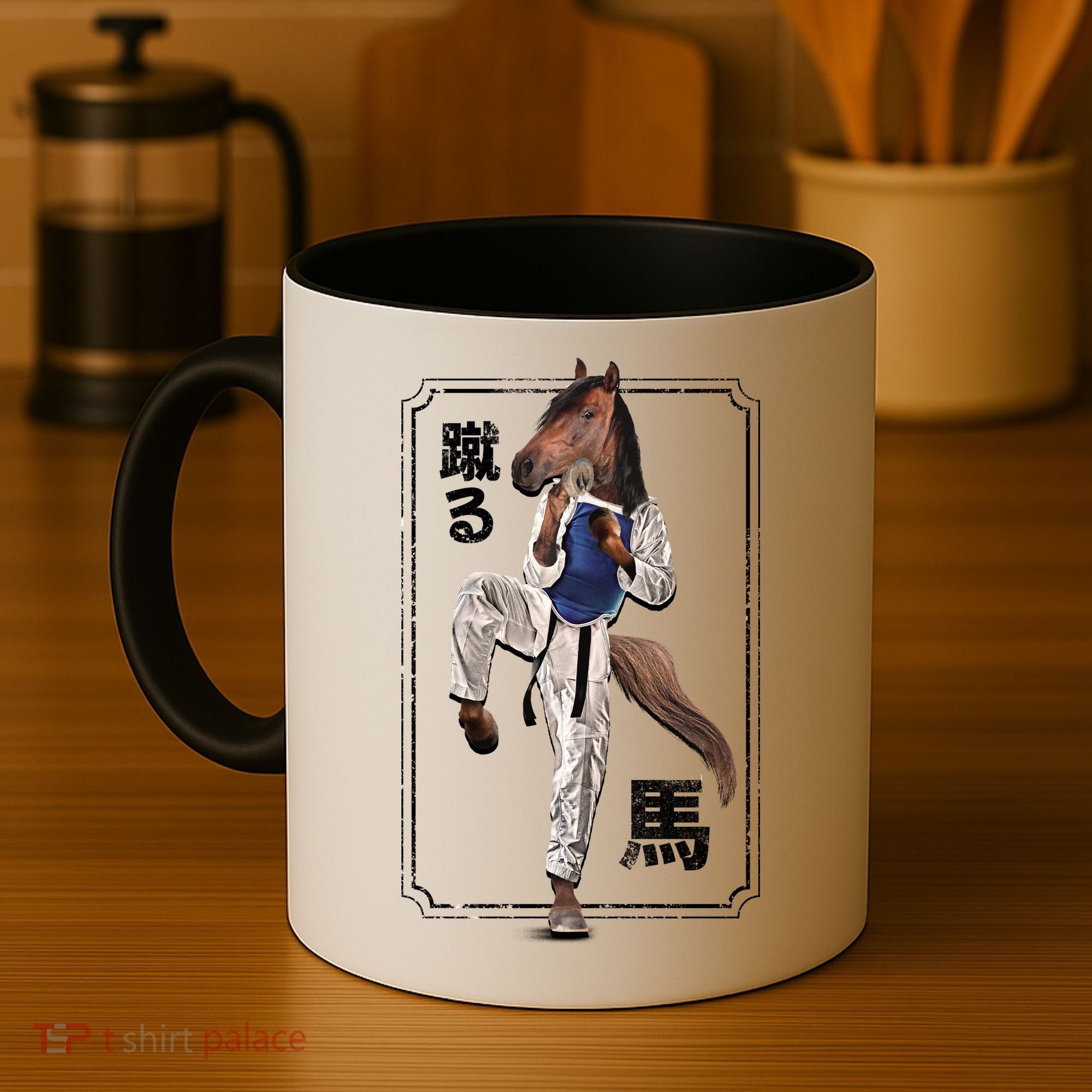 Kung Fu Horse Coffee Mug